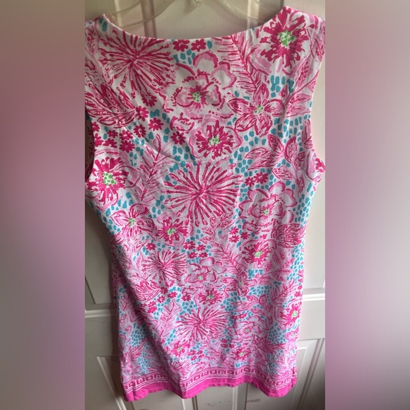 Amelia Quin Women's Luxury‎ Resort Wear Colorful Floral Print Dress Sz Small - Picture 3 of 6